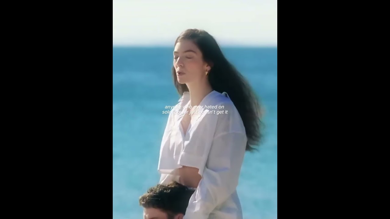 Solar power  #fyp #lorde