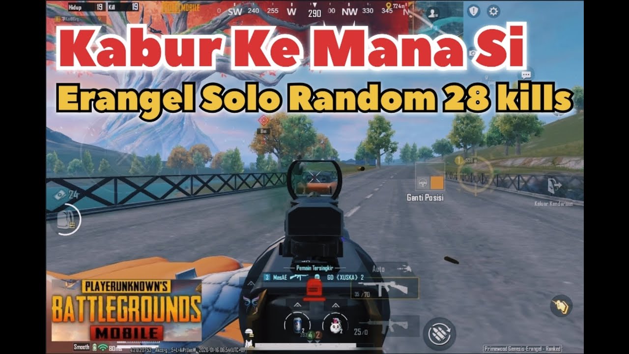 SOLO RANDOM 28KILLS || PUBGMOBILE