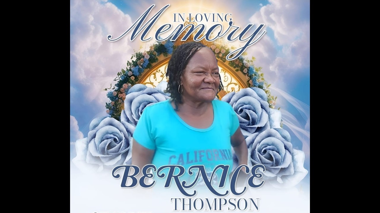 Thanksgiving Service for the life of Bernice Thompson - March 1, 2026