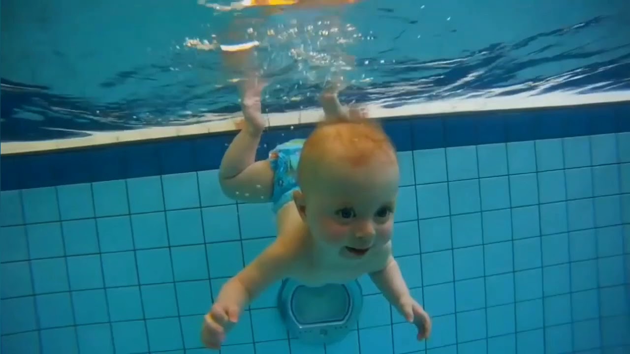 Viral on tiktok|Cute babies swimming videos|2 months toddlers swimming in pool