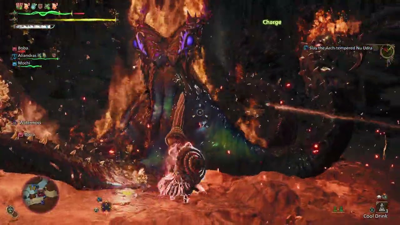 Monster Hunter Wilds - Burn in Blackest Hell A-Rank Duo