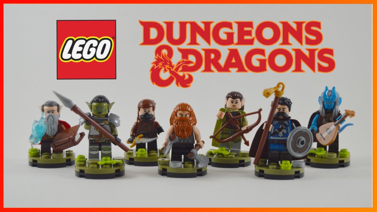 ИСПОЛЬЗУЙТЕ LEGO ДЛЯ D&D! Лучший способ играть в настольную ролевую ролевую игру.