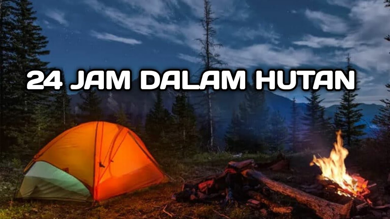 Berkemah dalam hutan #24jam #fyp #berkhemah #camping #hutan