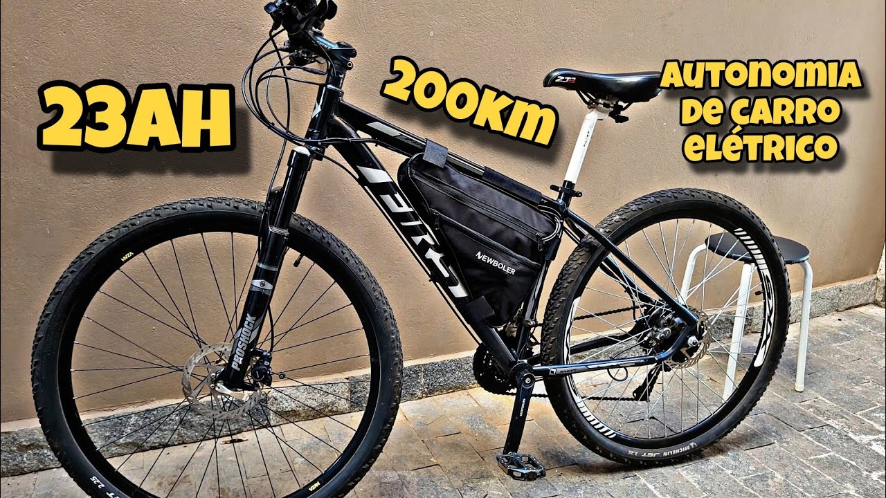 Essa Bike El&eacute;trica pode fazer 200KM  de Autonomia