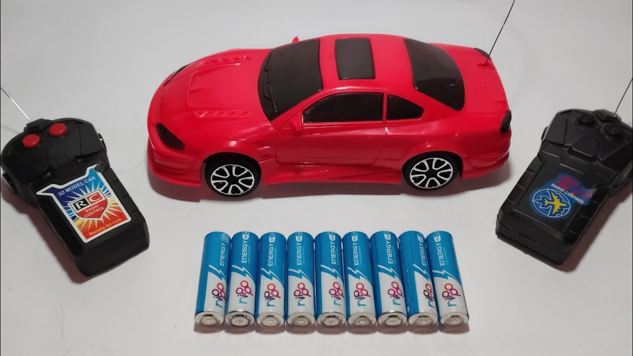 Open Electric CAR unboxing remote control 3D model CAR unboxing remote control car Bus toysOpen 