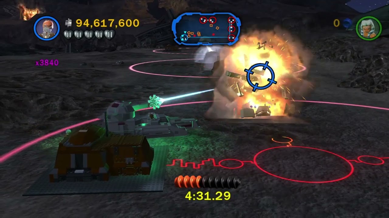 LEGO STAR WARS 3: THE CLONE WARS - REPUBLIC ASSAULT MISSIONS - DEAD MOON OF ANTAR