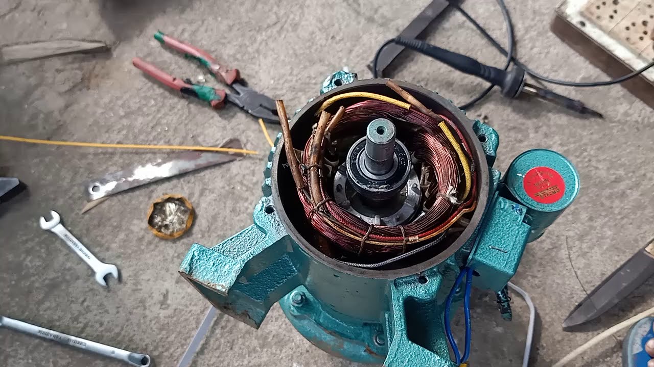 सिंगल फेज से डबल फेज मोटर मे कनेक्शन कैसे करते हैं How to connect single phase to double phase motor