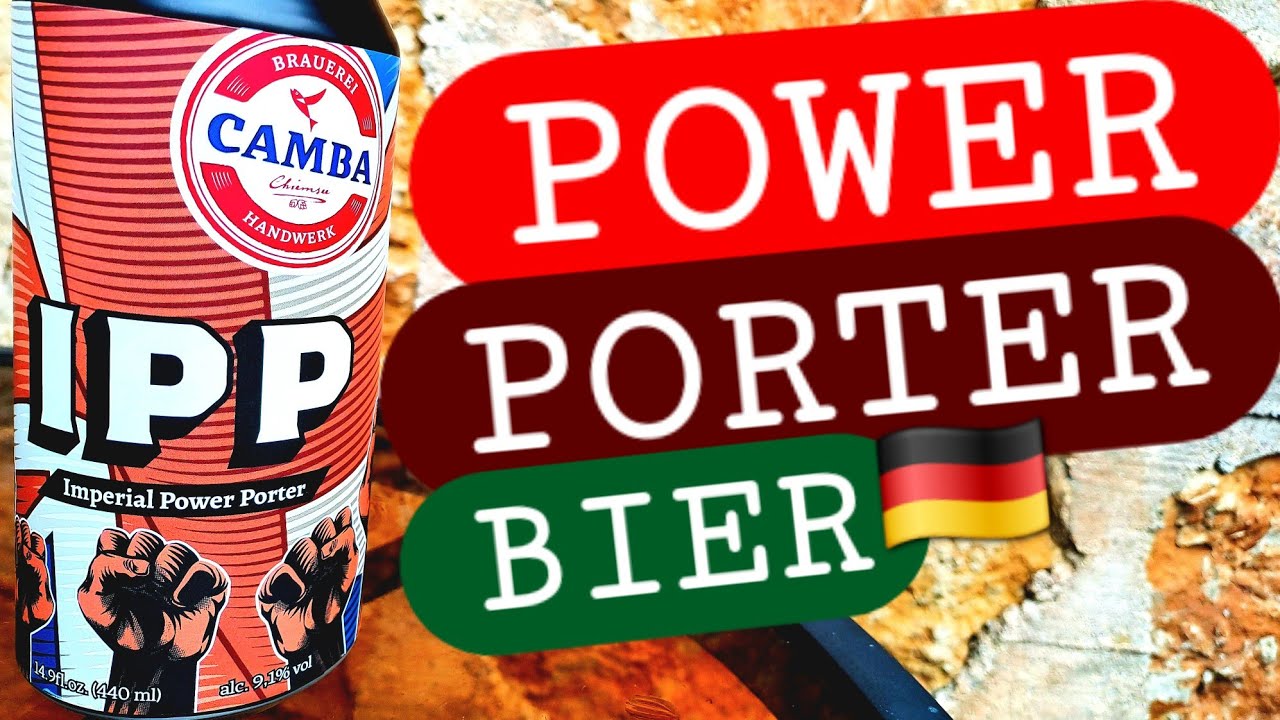 POWER PORTER🇩🇪CAMBA BAVARIA #beer #bier #cerveza #subscribe #beerreview #beertasting 