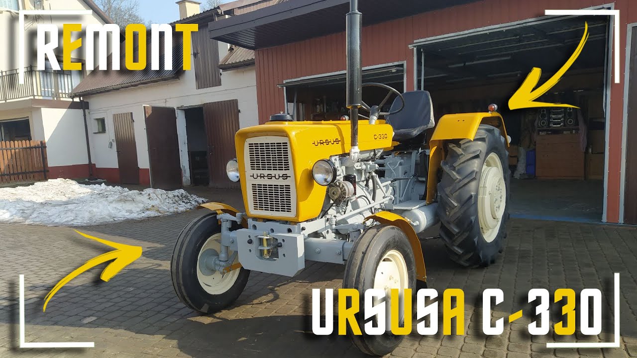 REMONT I MALOWANIE URSUSA C-330 1975/2021