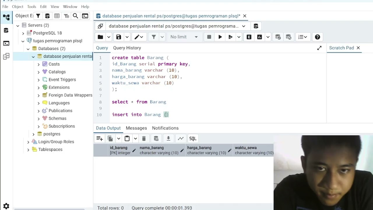 UAS Pemrograman PLSQL UNSIA