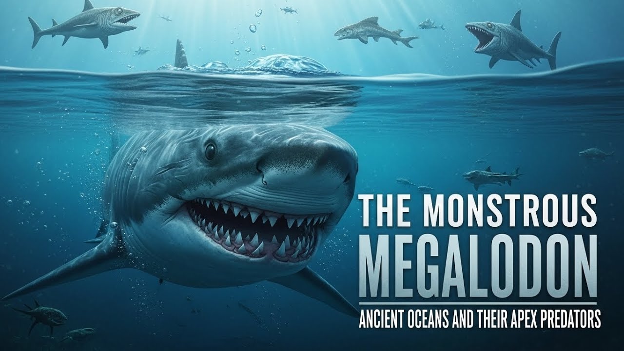 The Monstrous Megalodon: Ancient Oceans and Their Apex Predators | Dinosaur Discovery