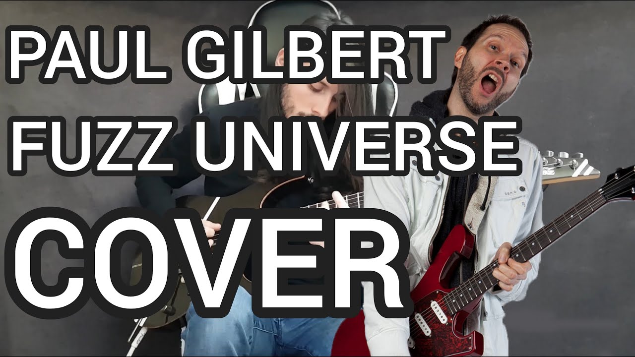 PAUL GILBERT 'FUZZ UNIVERSE' COVER | MICKAEL GUERRERO