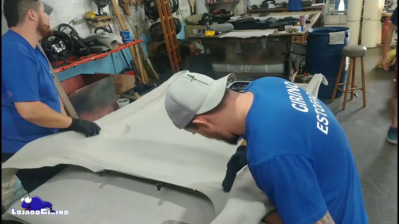 Trocando Tecido Teto Jetta 2010