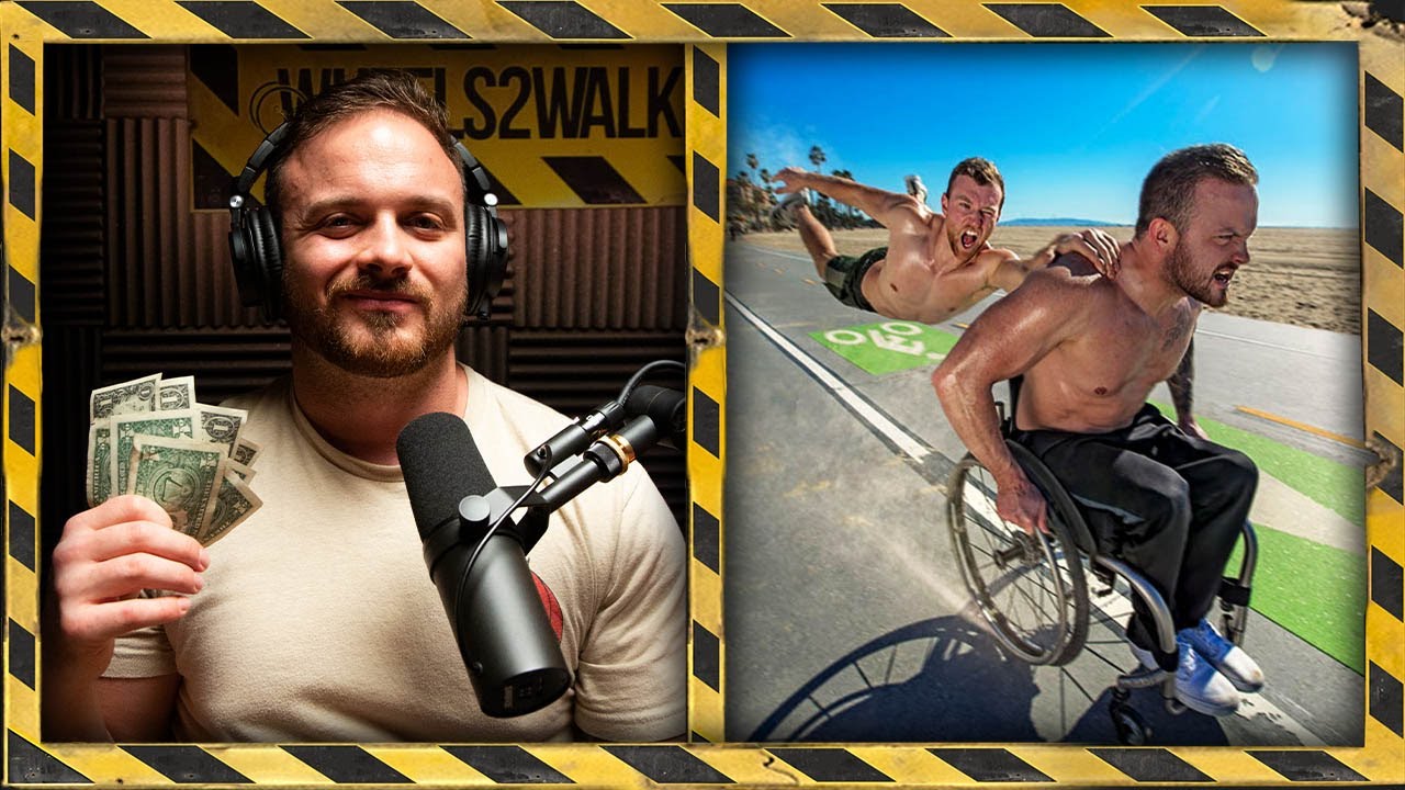 How much money has Richard lost in Wheels2Walking