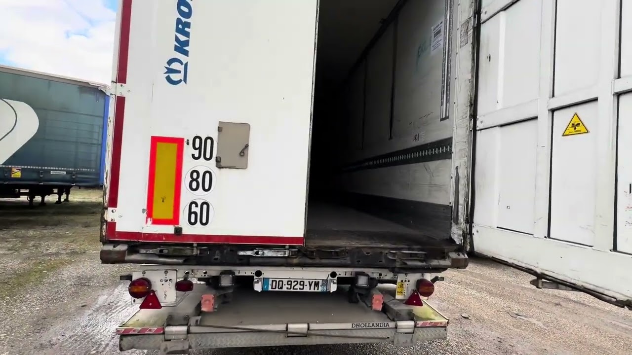 KRONE DRY LINER DOUBLEDECK  YEAR 2015 LYON, FRANCE