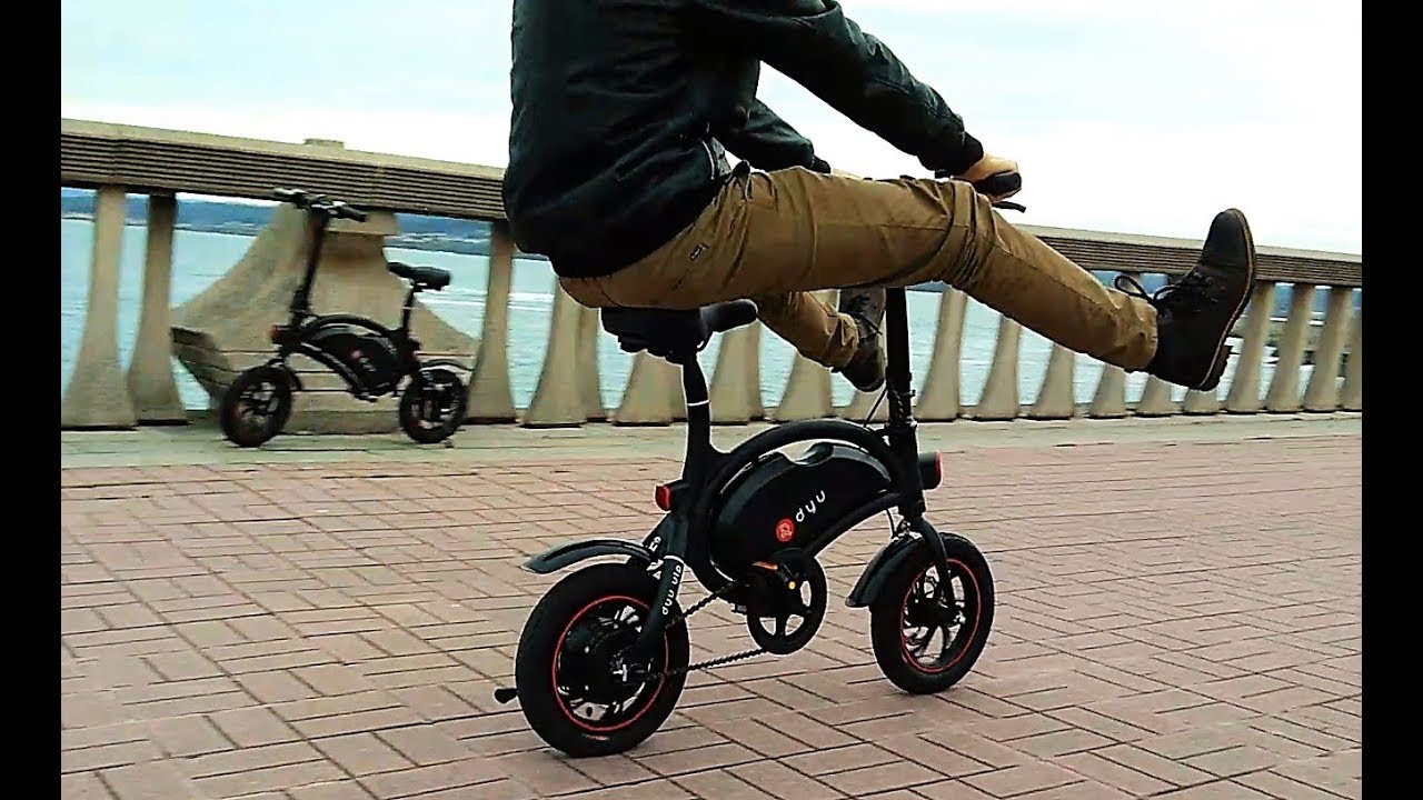Probando la nueva bicicleta Eléctrica 