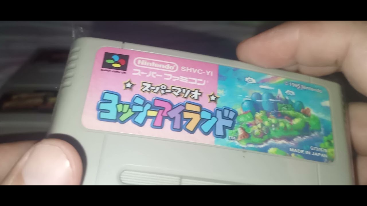 Jogos original Super Famicom japonês, começando a colecionar 