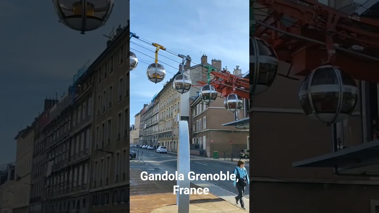 Gandola Ride Grenoble, France 😍