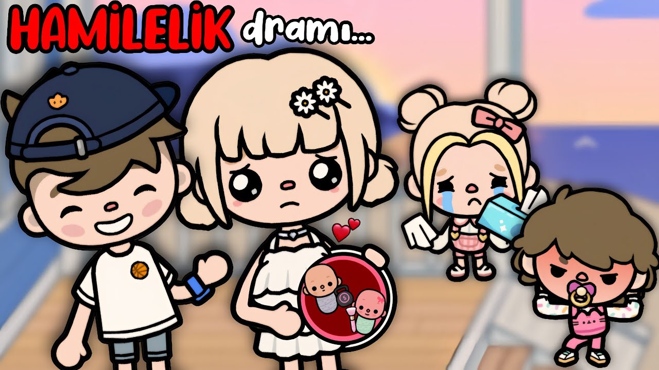 Eşimin Hamilelik Dramı! 😹 ~ Bebekler geliyorrr 💕 ||TOCA LİFE WORLD TÜRKÇE||