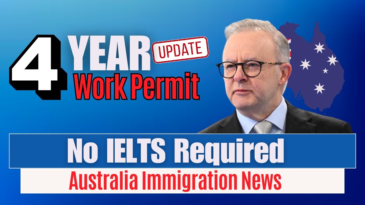 Как получить разрешение на работу в Австралии сроком на 4 года в 2024 году (IELTS не требуется) |...