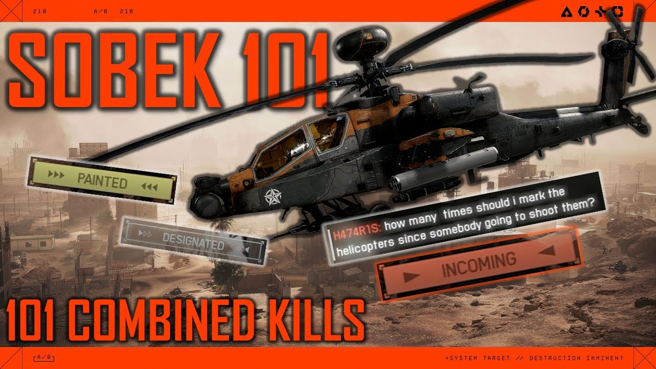 SOBEK CITY 101 | 101 Combined Killstreak | Permanently Locked ► Battlefield 6 Attack Helicopter