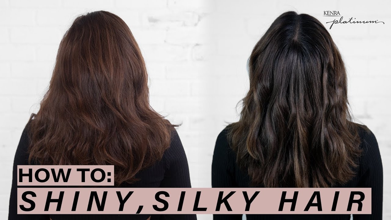 HOW TO: Silky, Shiny Hair + Flat Iron Curling Tips | Kenra Platinum