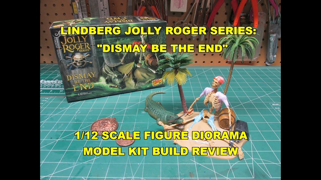 LINDBERG DISMAY BE THE END 1/12 MODEL FIGURE KIT BUILD REVIEW HL611