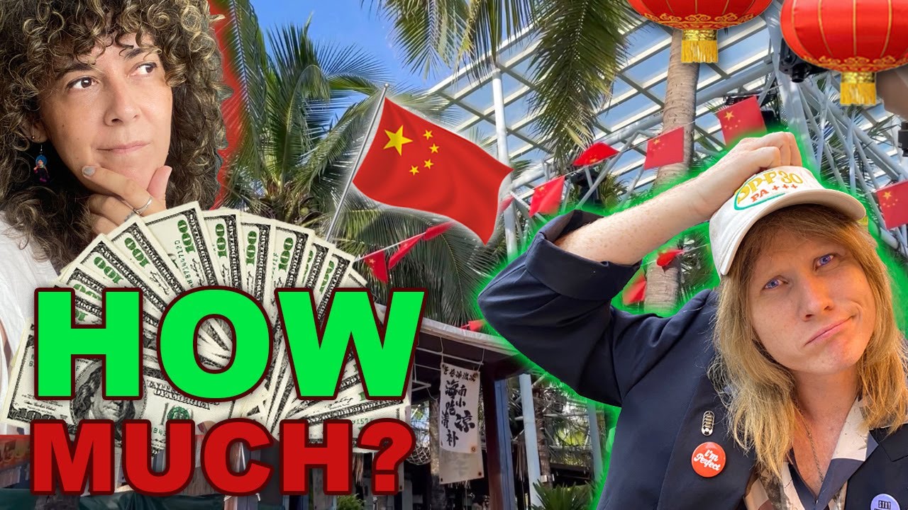 Is China CHEAP? How Much We Spend In One Day! Sanya 2024 🇨🇳