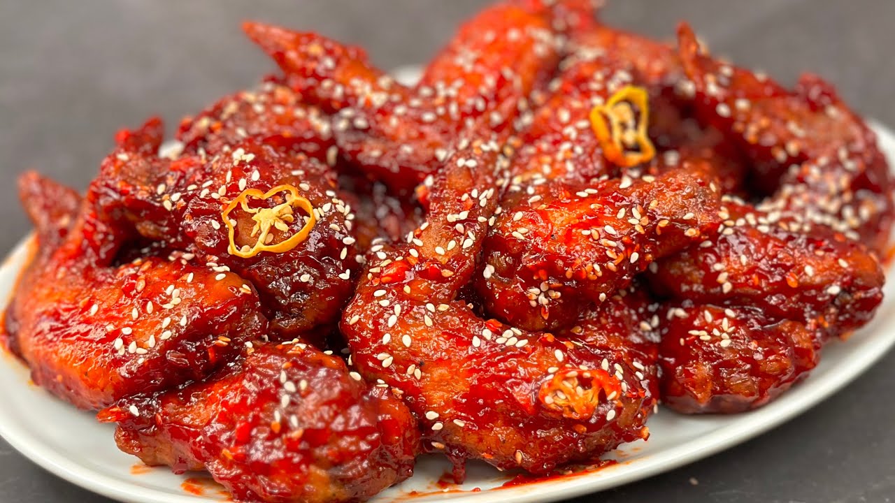 কোরিয়ান নাগা চিকেন উইংস | Korean Naga Chicken Wings | Crispy Chicken Fry | Korean Fried Chicken