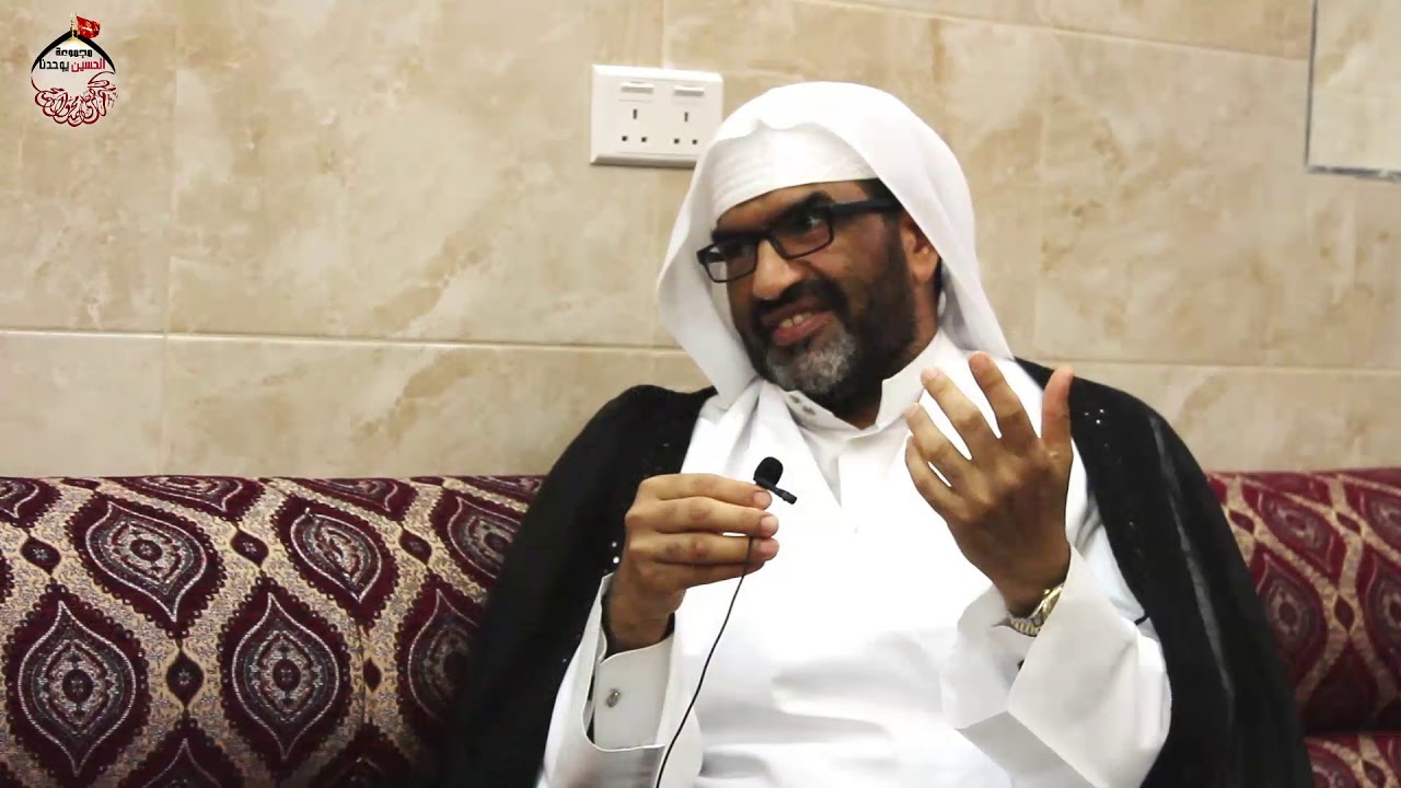 المقدمة والتقديم لملا الياس المرزوق مع كلمة ترحيب من الضيف لمنسقي مجموعة الحسين يوحدنا