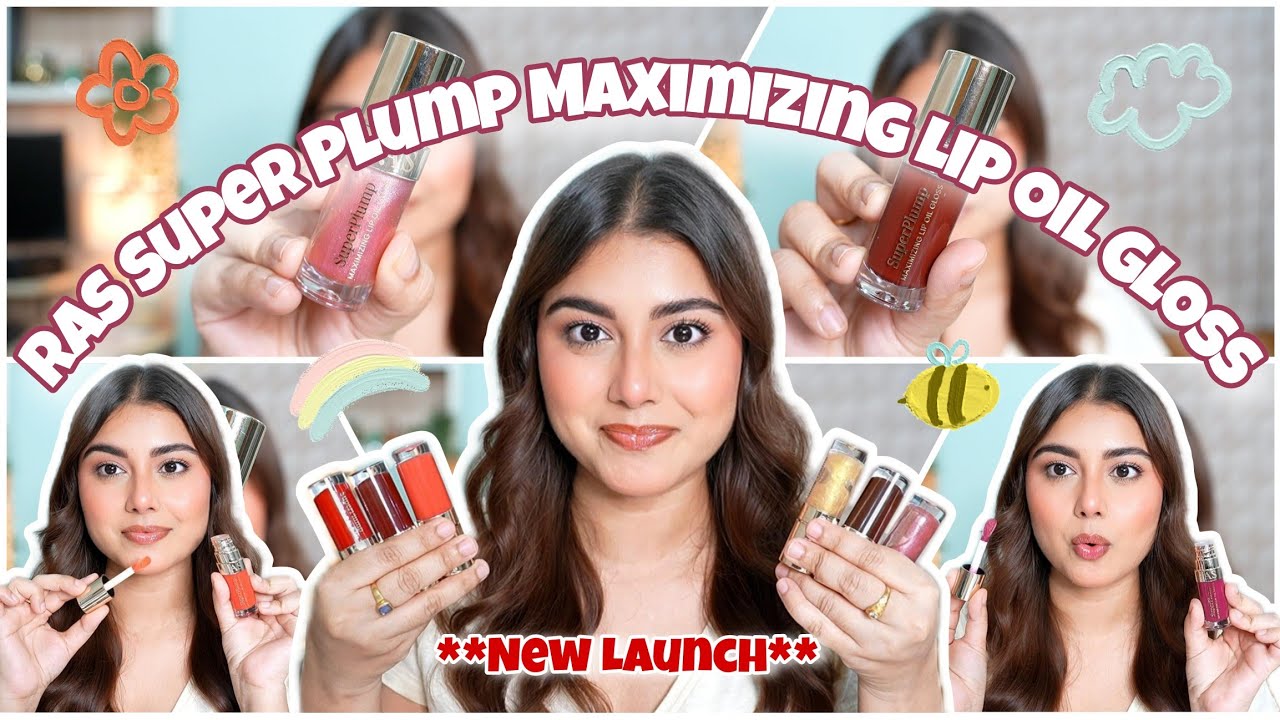 *New Launch* RAS Super Plump Maximizing Lip Plumping Oil Glosses! 🌸