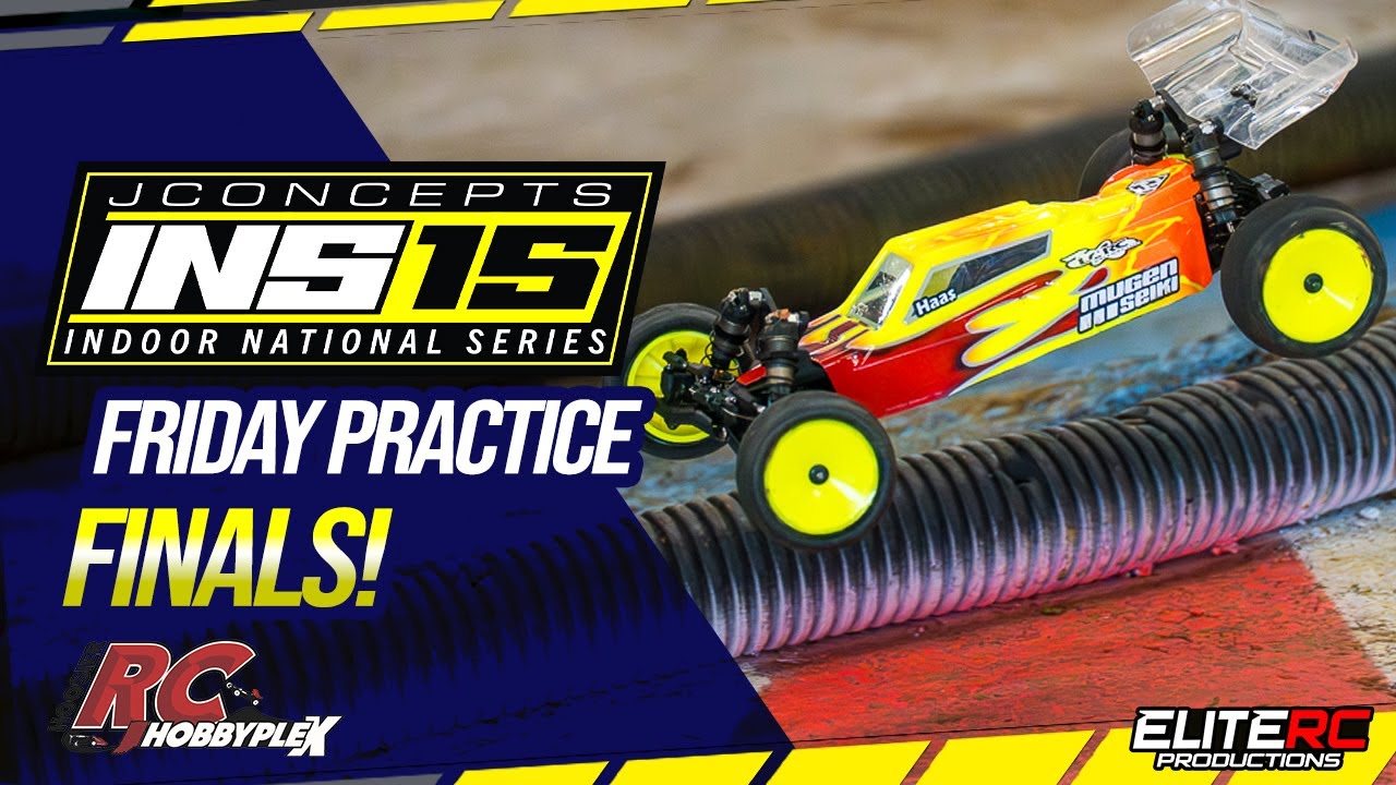 2025  JCONCEPTS INS FINALS |  FRIDAY CONTROLLED PRACTICE & SEEDING | Hoosier RC Hobbyplex