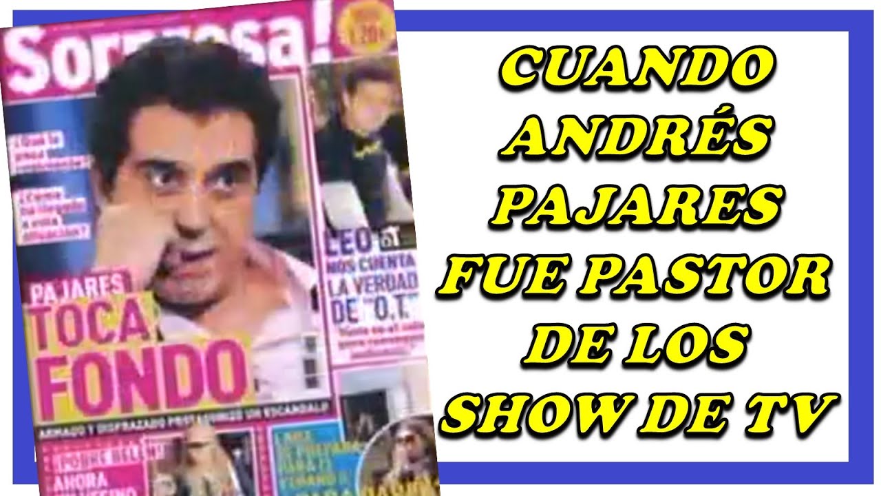 Cuando Andrés Pajares se convirtió en personaje de los TV Shows (paso por 'DEC' en  2008)
