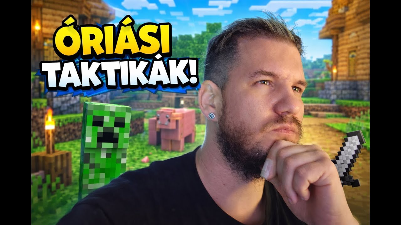 Óriási taktikázások!|MINECRAFT
