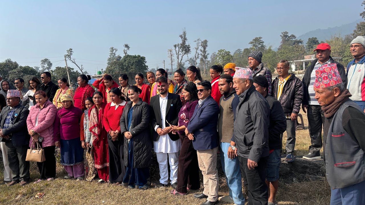 चूनाब को घर दैलौ कार्यक्रमा जादा प्रतकक्ष उम्मेदवार सॅंग भेतने मैका मील्यो// Arjunrana vlog//