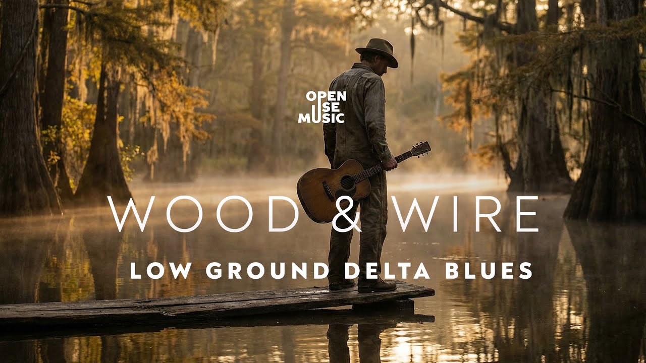 Delta Blues Instrumental - Wood & Wire | Raw, Quiet, Timeless Blues