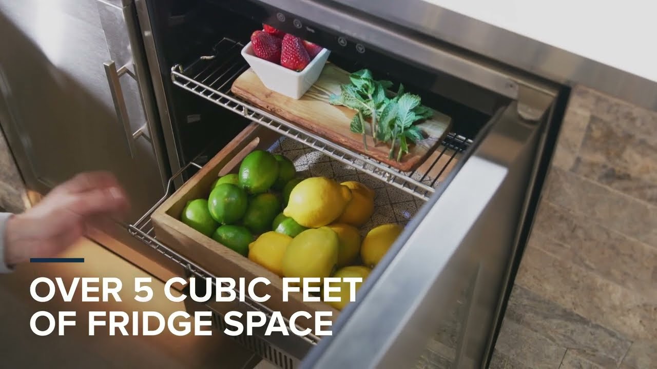 Outdoor Kitchen Undercounter Refrigerator Options – Weatherproof Fridges for Patio & BBQ Areas