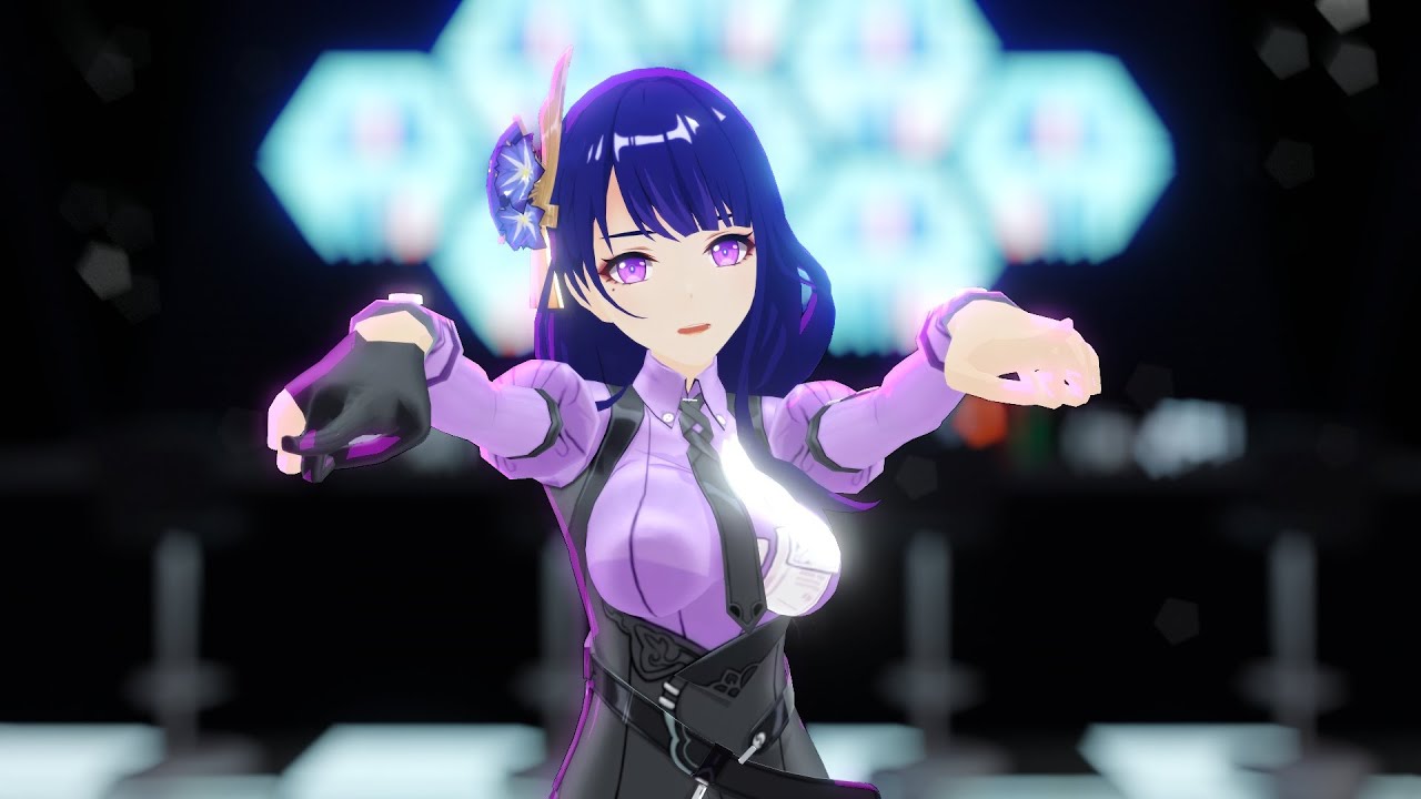 【Genshin Impact/MMD】Raiden Shogun【MANIAC】#raidenshogun #raiden