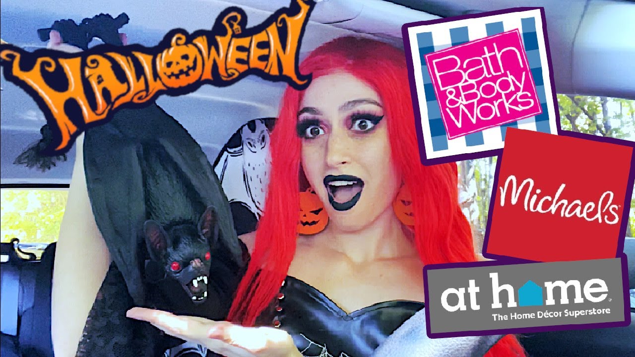 HALLOWEEN IN MICHAEL'S, AT HOME, AND BATH&BODYWORKS | Halloween Decor Hunt 2023 🎃 💀 🦇
