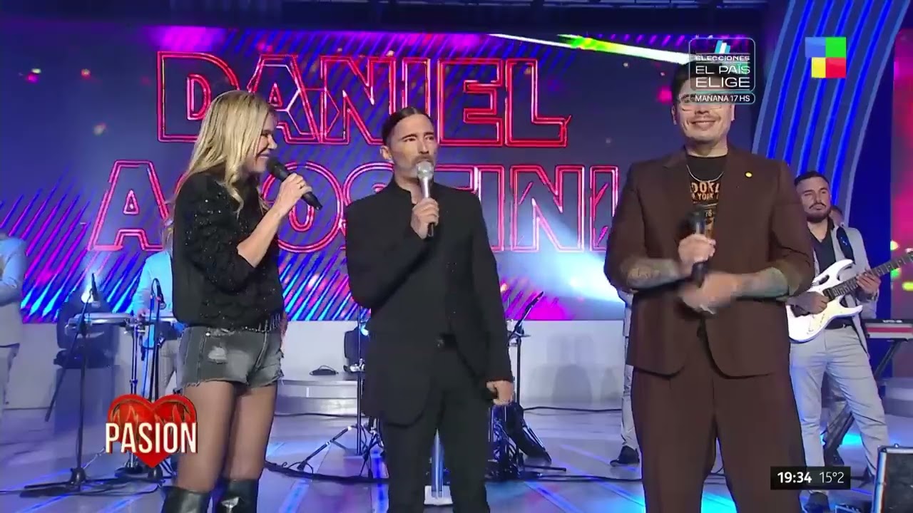 Daniel agostini en vivo pasion💘de sabado 2025