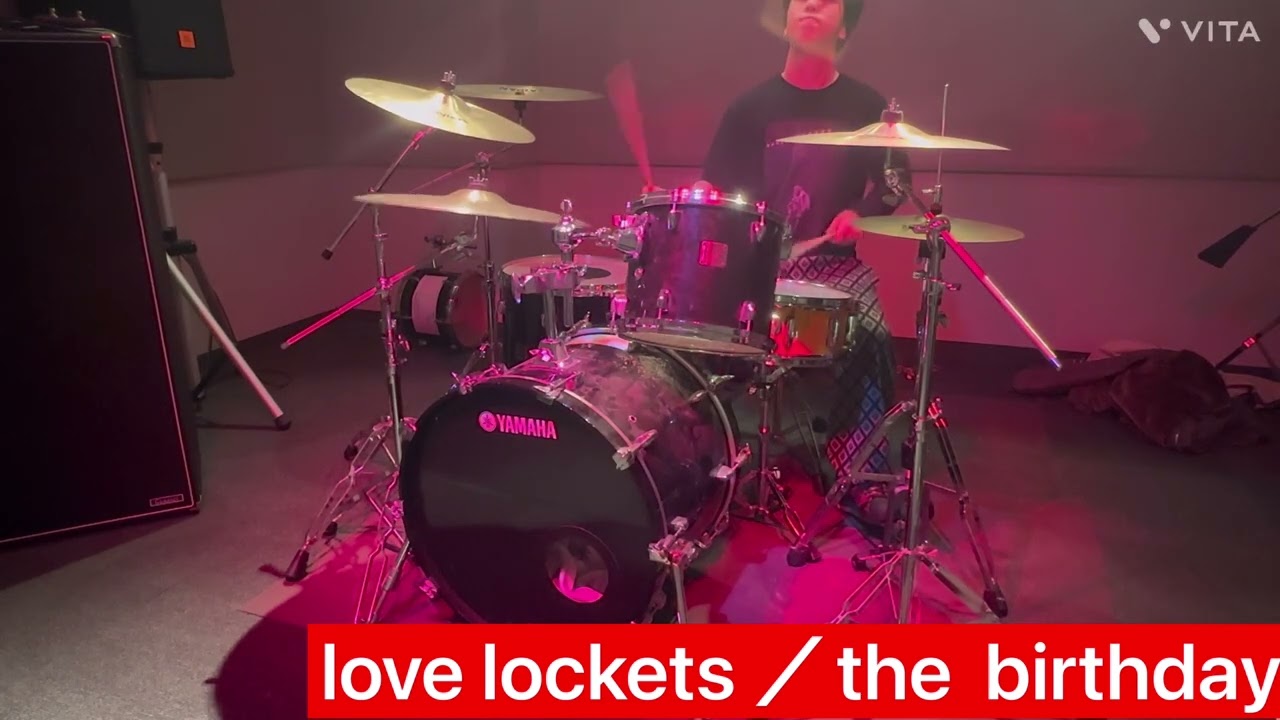 love rockets /the  birthday ドラム叩いてみた