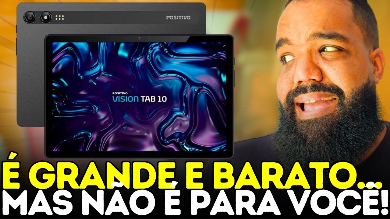 Positivo Tab Vision 10_ PARA QUEM SERVE_ (É Bom para Estudar ou Só para Crianças_)