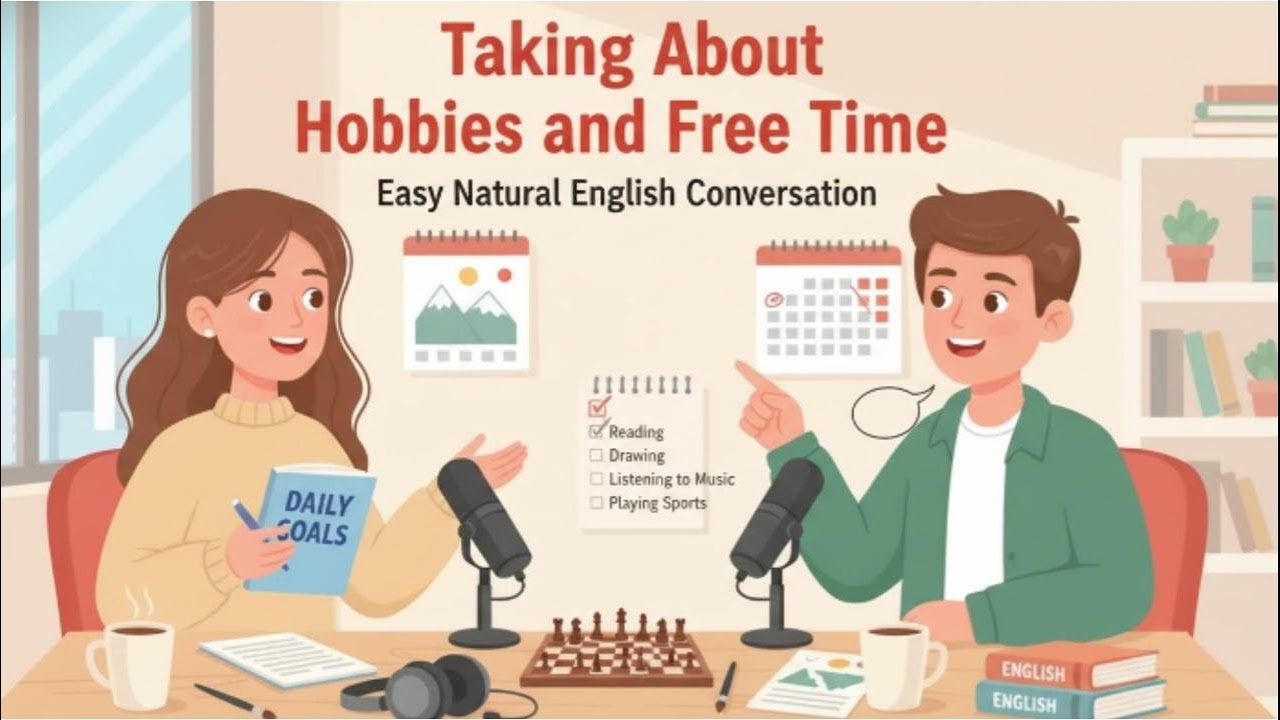 Talking about Hobbies and Free Time | learning English easy | Natural Talk English