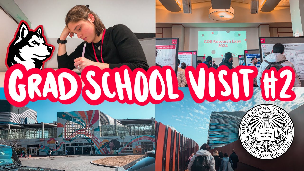 visiting northeastern as a prospective chemical engineering phd student || vlog