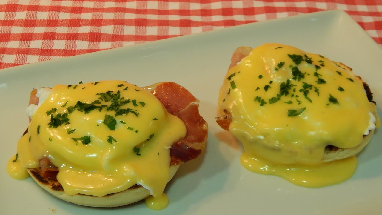 Receta de huevos benedict paso a paso