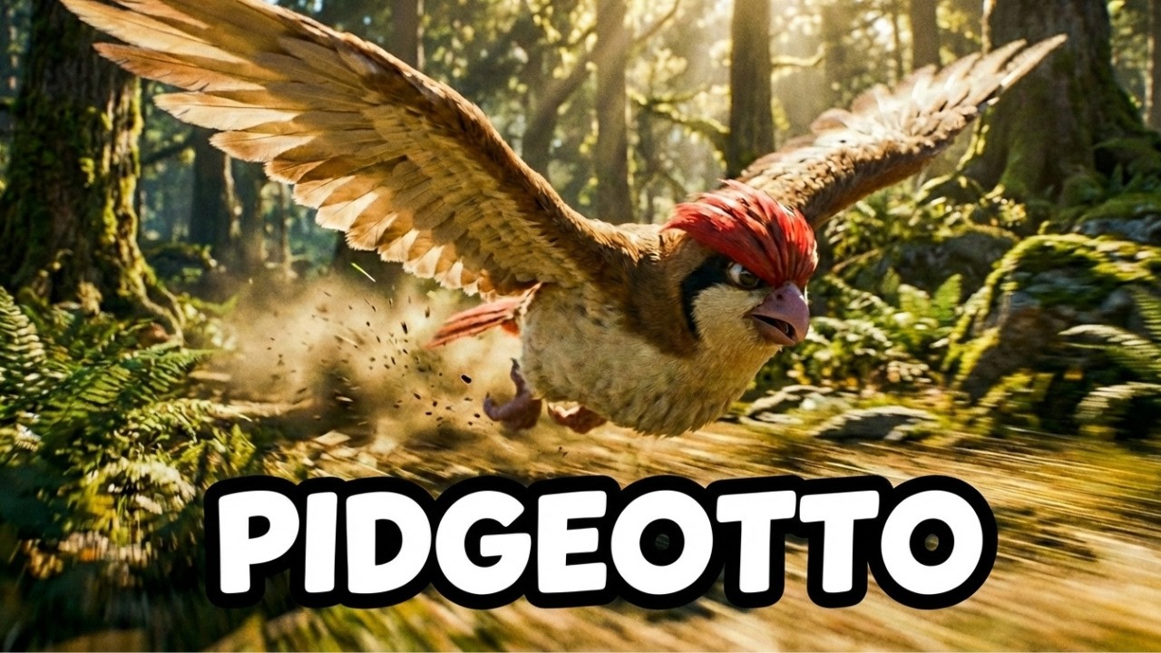 Pokemon in Real Life | Pidgeotto Story