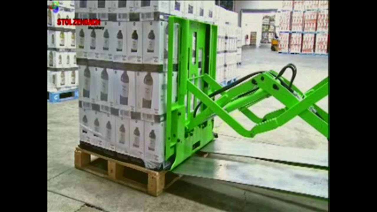 Carga de Contenedor con Slip Sheet Cajas de Vino