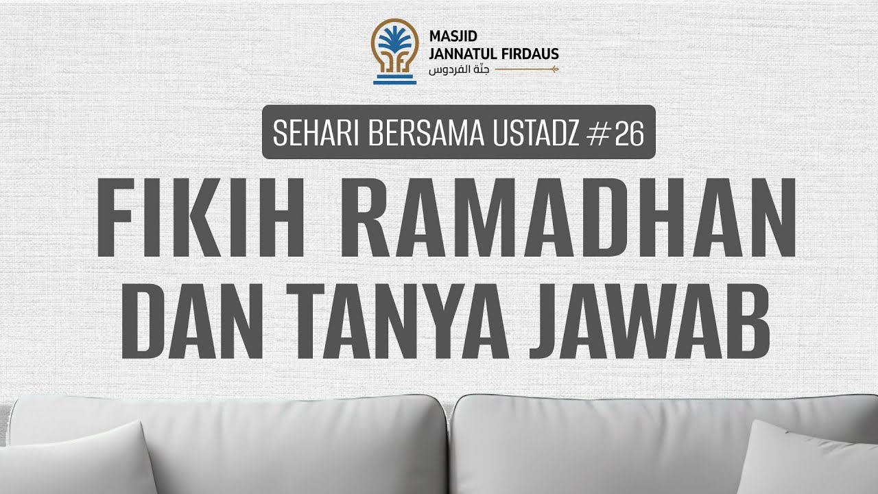 FIKIH RAMADHAN DAN TANYA JAWAB
