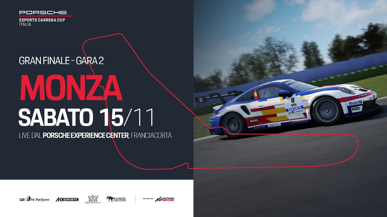 Porsche Esports Carrera Cup Italia 2025 - Finale 2