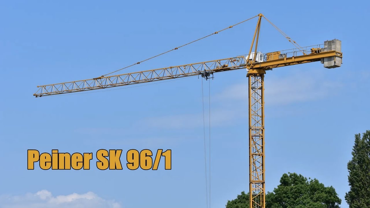 Peiner SK 96/1 toronydaru munka közben